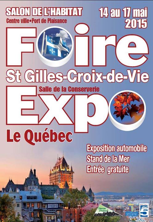 Retrouvez nous à la Foire de St Gilles Croix de Vie pendant le week-end de l’asc…